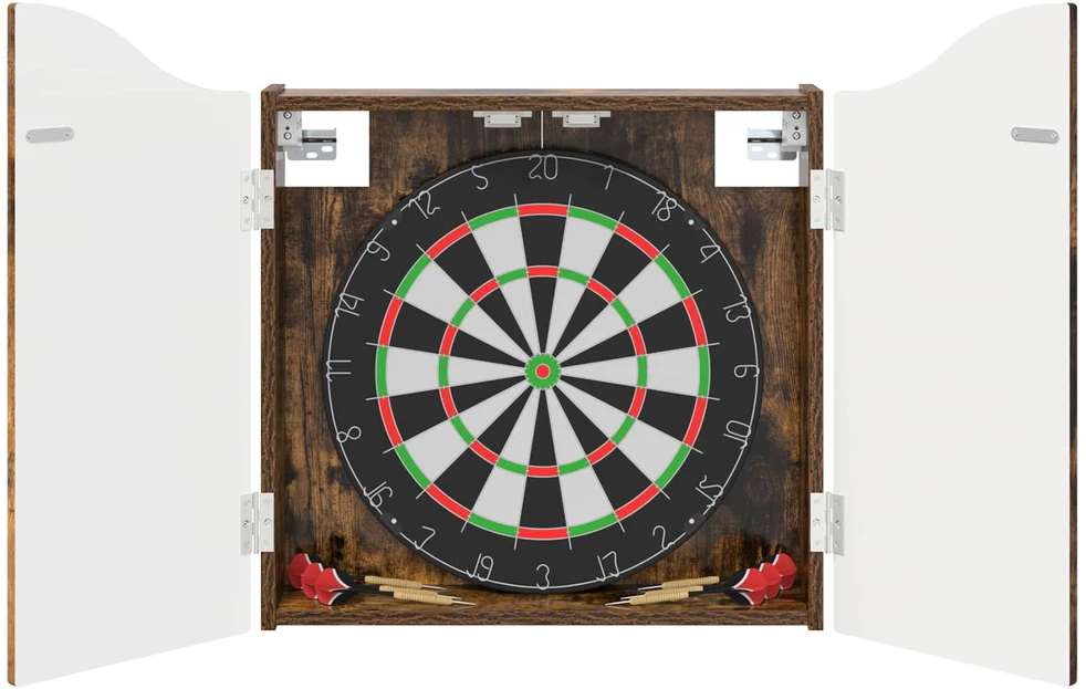 Dartboard spinta Dūminio ąžuolo 56 x 12 x 63 cm