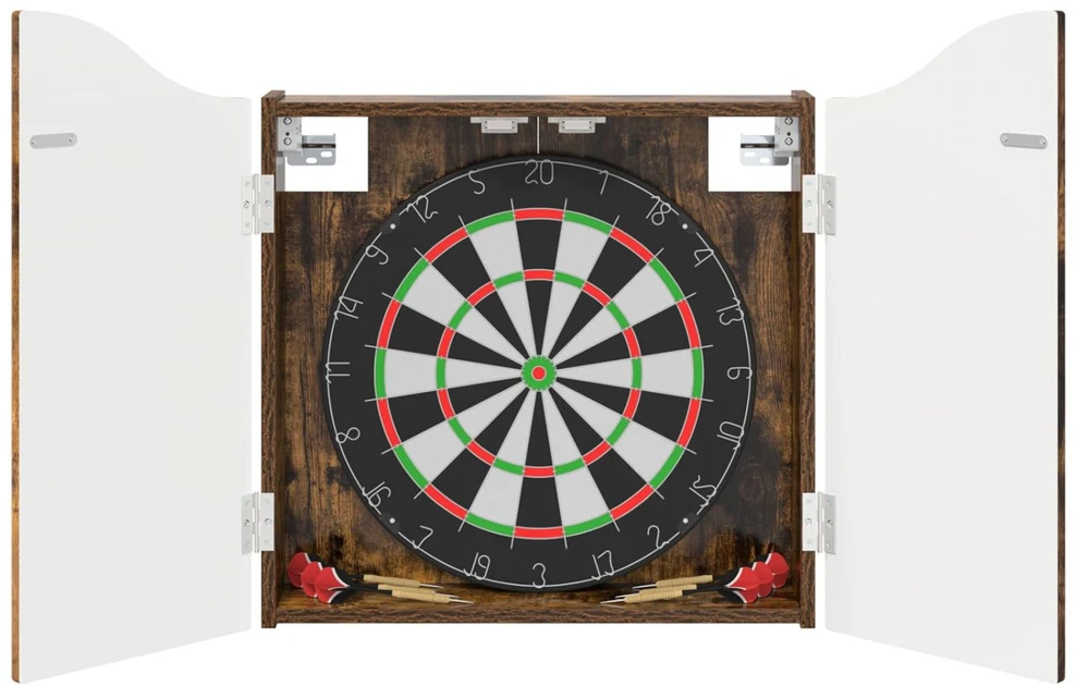 Dartboard spinta Dūminio ąžuolo 56 x 12 x 63 cm
