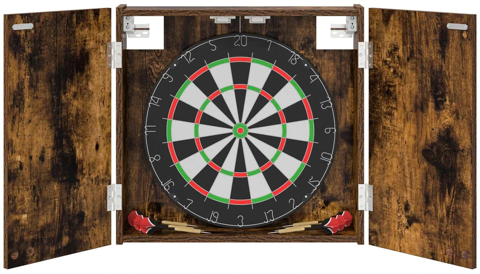 Dartboard spinta Dūminio ąžuolo 56 x 12 x 53,5 cm