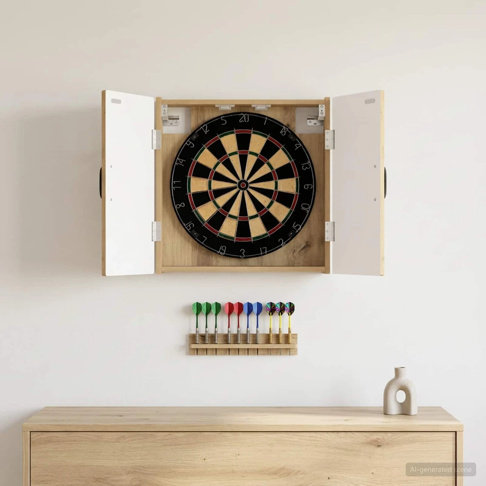 Dartboard spinta HOORN Artisano ąžuolo 52,5 x 10,5 x 53,5 cm