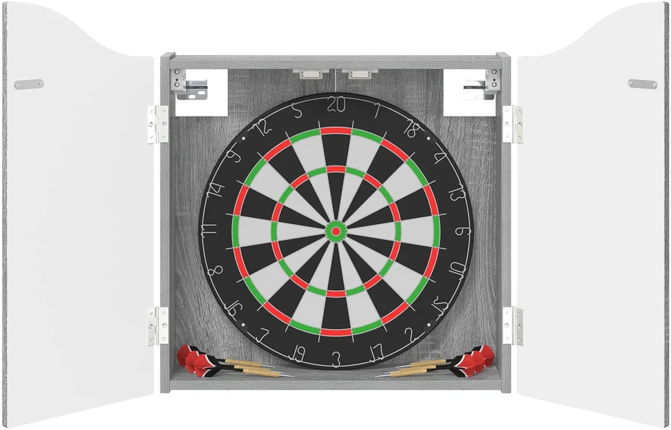 Dartboard spinta Pilka Sonoma 56 x 12 x 63 cm Apdirbta mediena