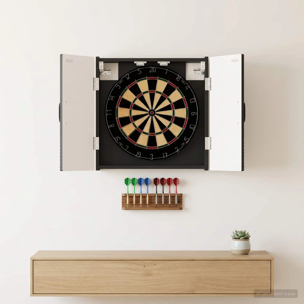 Dartboard spinta UTRECHT Juoda 52,5 x 10,5 x 53,5 cm