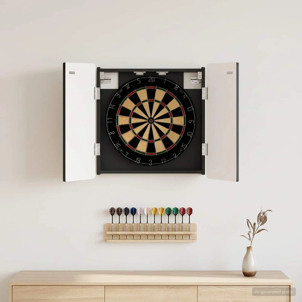 Dartboard spinta ZWOLLE Juoda 52,5 x 10,5 x 57,5 cm