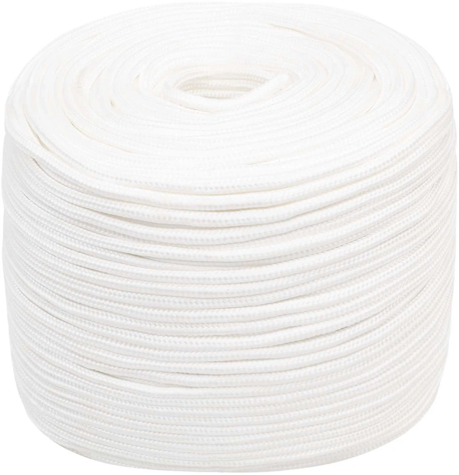 Daugiafunkcinė buitinė virvė 10 mm 100 m Balta PP