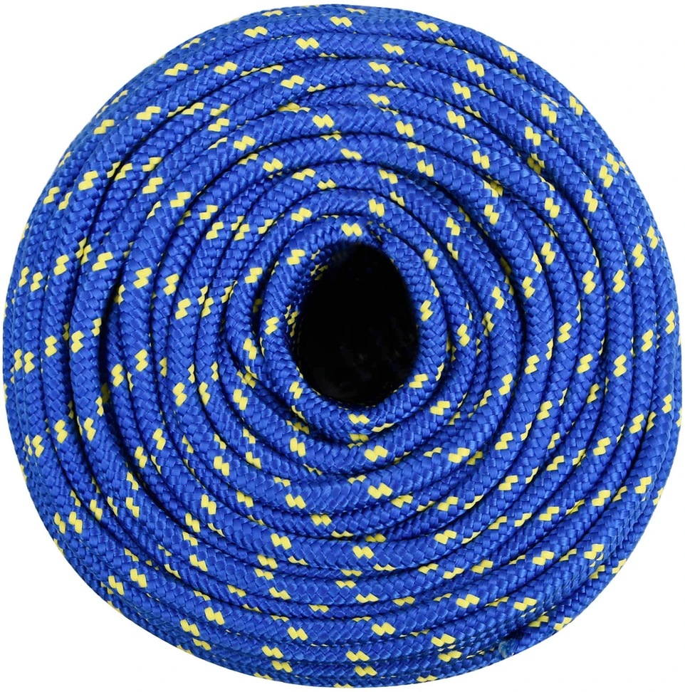 Daugiafunkcinė buitinė virvė 10 mm 100 m Mėlyna PP