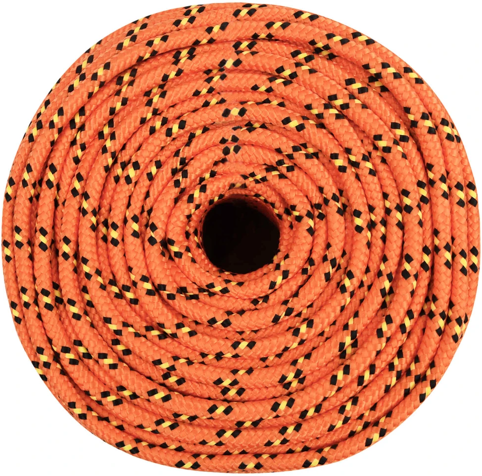 Daugiafunkcinė buitinė virvė 10 mm 25 m Oranžinė PP