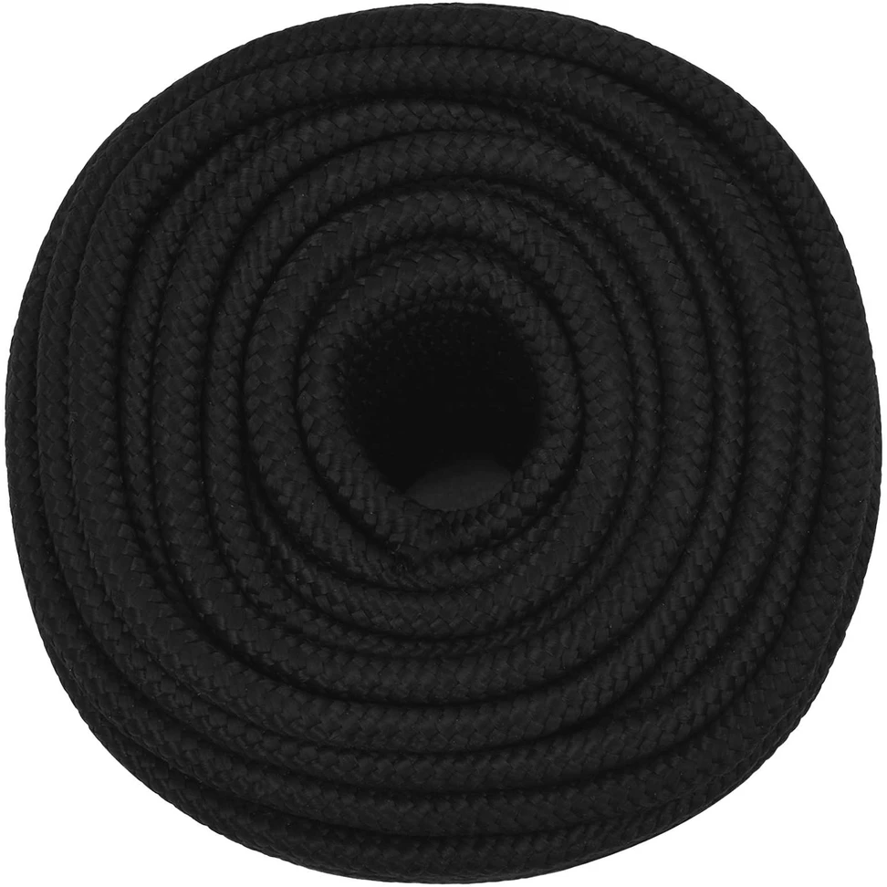 Daugiafunkcinė buitinė virvė 12 mm 100 m Juoda PP