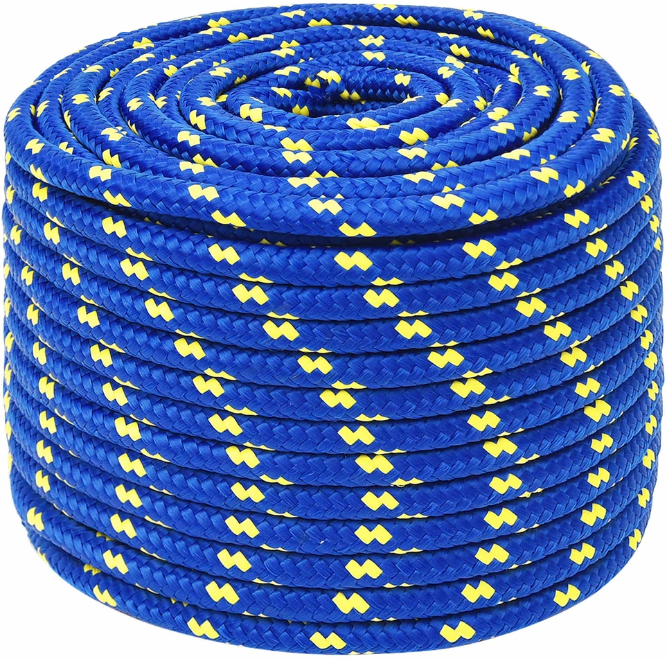 Daugiafunkcinė buitinė virvė 12 mm 100 m Mėlyna PP