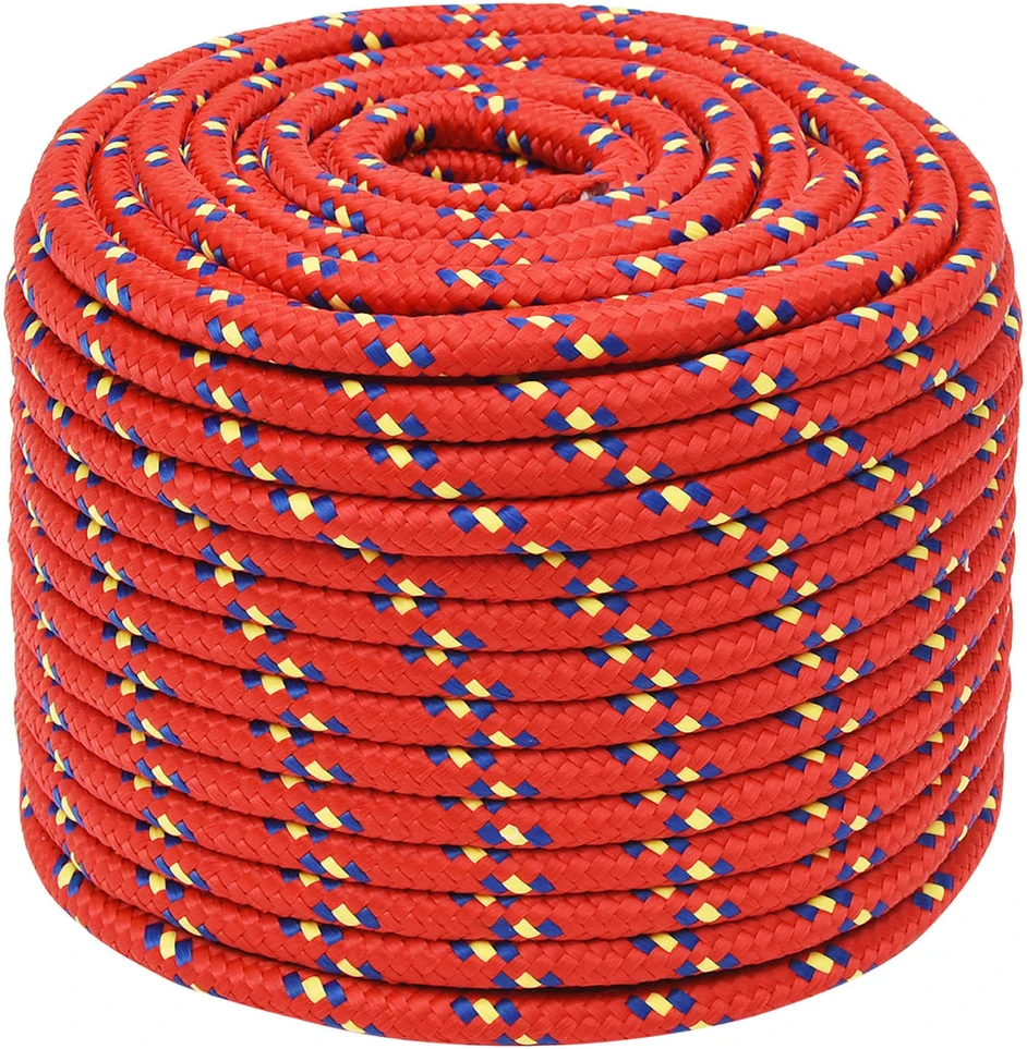Daugiafunkcinė buitinė virvė 12 mm 100 m Raudona PP