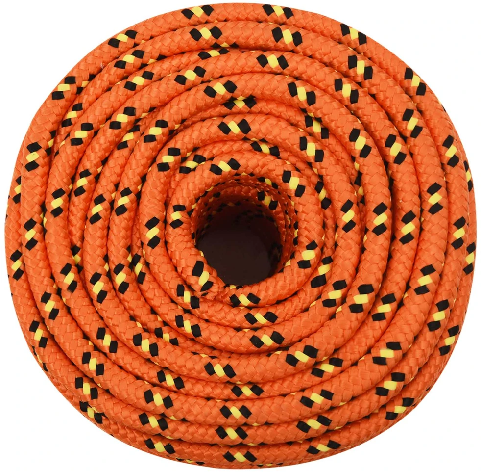 Daugiafunkcinė buitinė virvė 12 mm 25 m Oranžinė PP