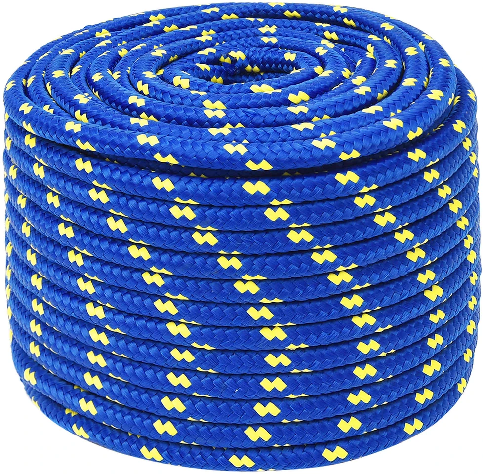 Daugiafunkcinė buitinė virvė 12 mm 25 m Mėlyna PP