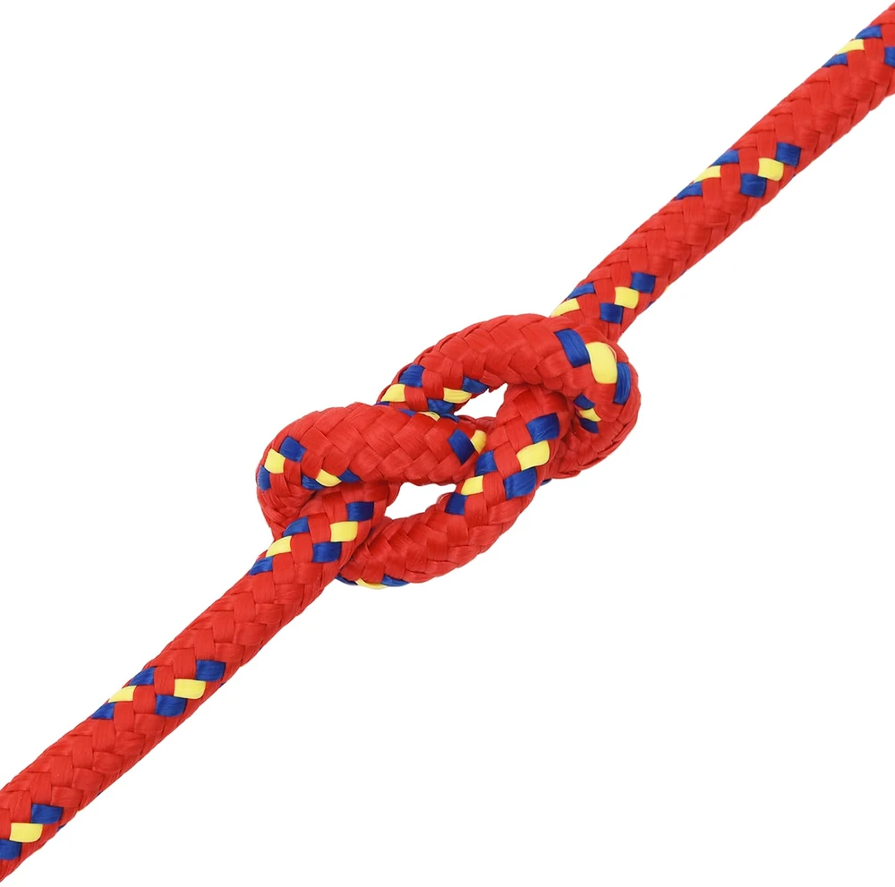 Daugiafunkcinė buitinė virvė 14 mm 25 m Raudona PP