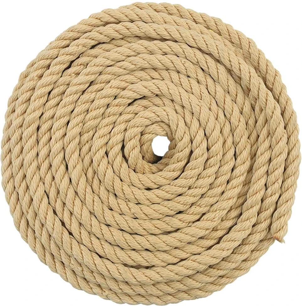 Daugiafunkcinė buitinė virvė 14 mm 25 m Natūrali PP