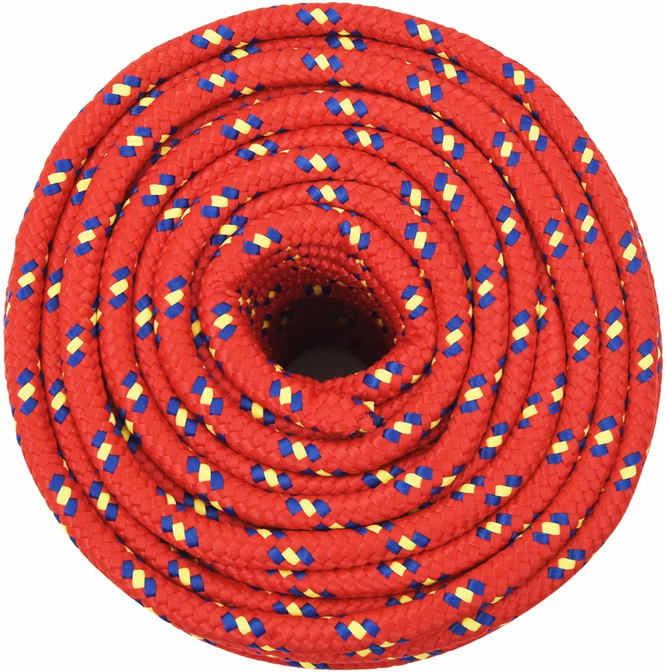 Daugiafunkcinė buitinė virvė 14 mm 25 m Raudona PP