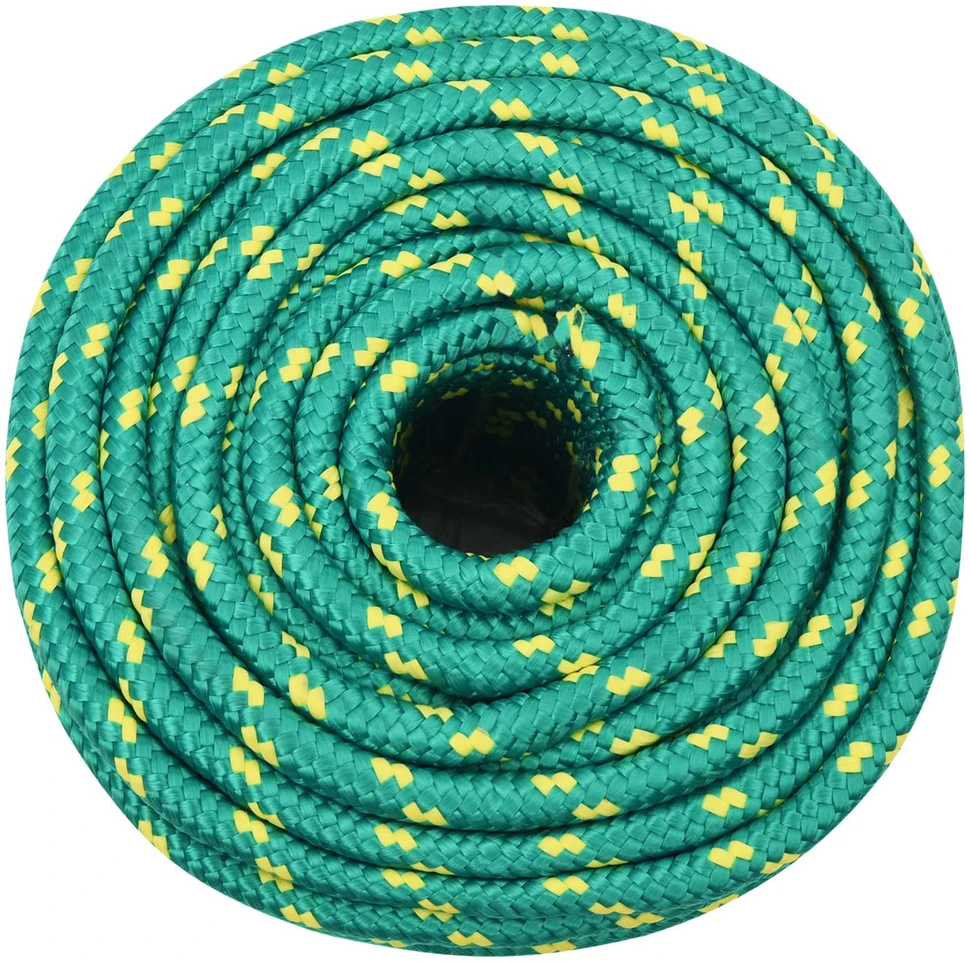 Daugiafunkcinė buitinė virvė 14 mm 250 m Žalia PP