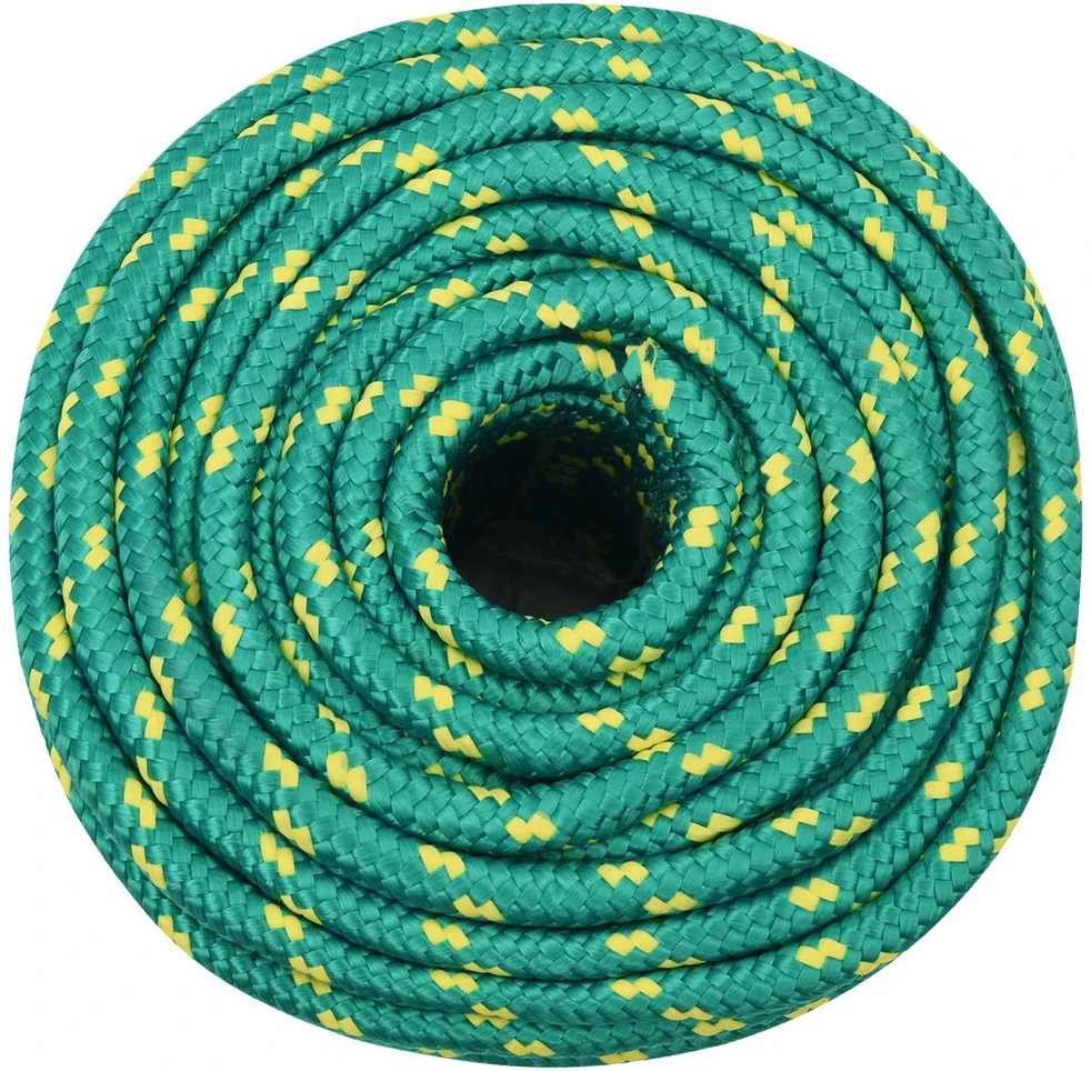 Daugiafunkcinė buitinė virvė 14 mm 50 m Žalia PP