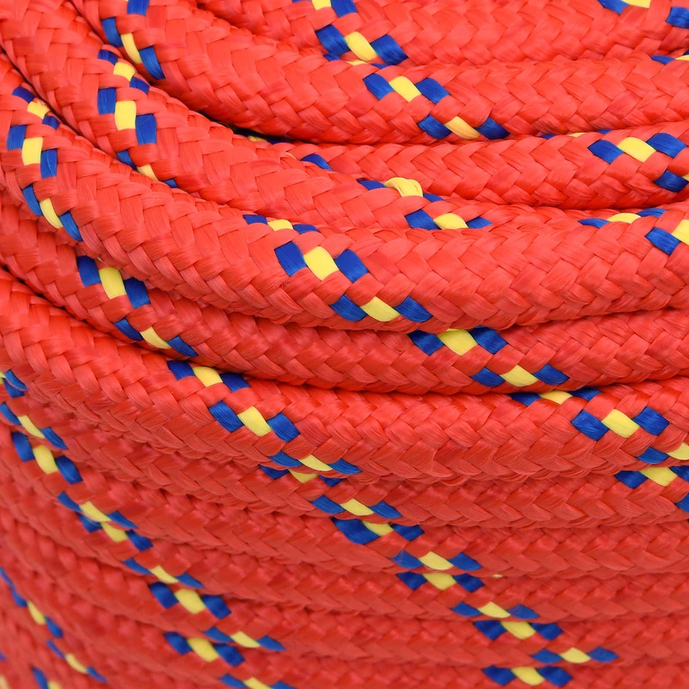 Daugiafunkcinė buitinė virvė 16 mm 100 m Raudona PP
