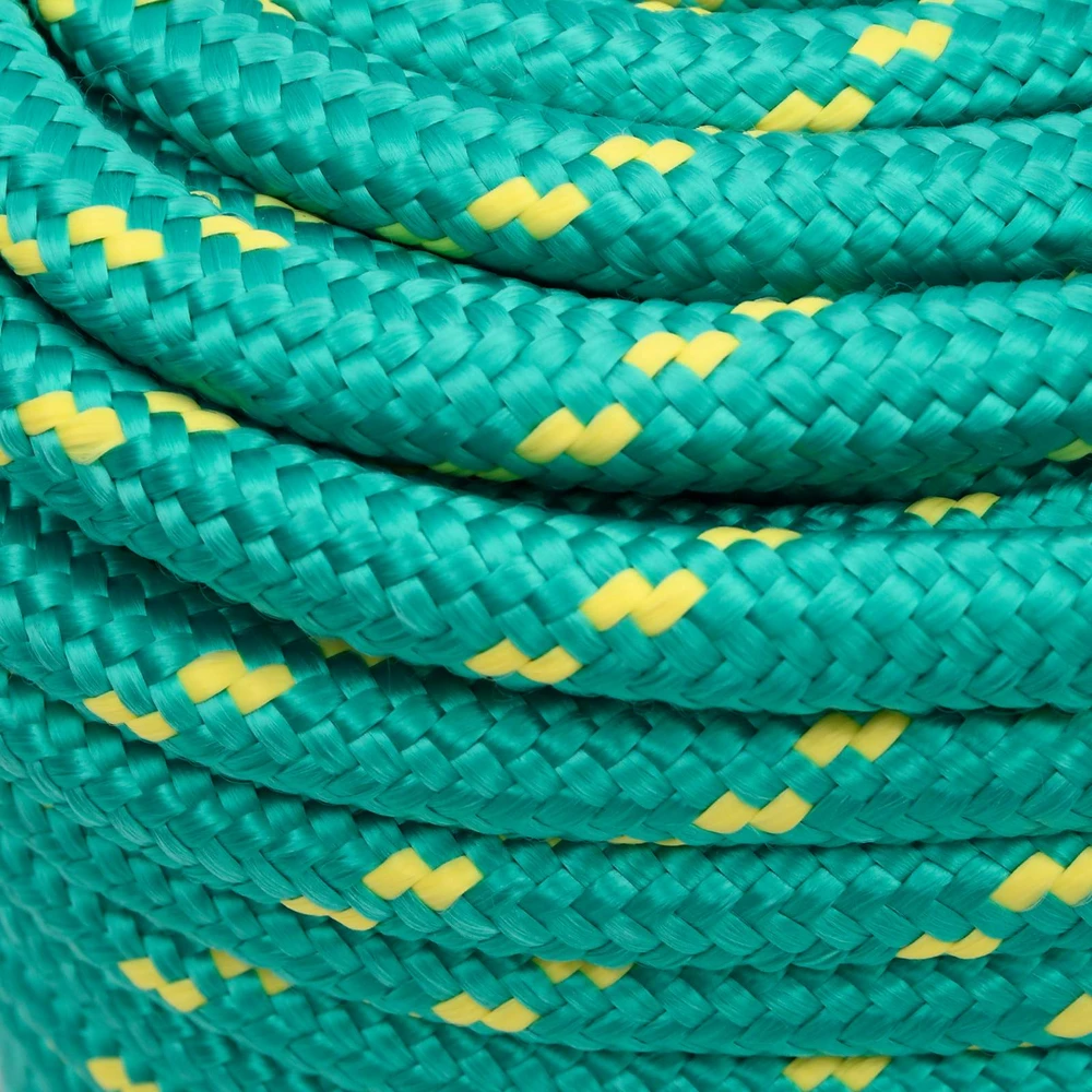 Daugiafunkcinė buitinė virvė 16 mm 25 m Žalia PP
