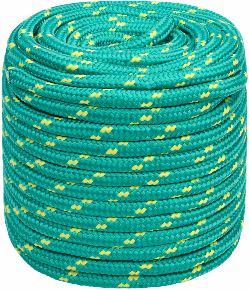 Daugiafunkcinė buitinė virvė 18 mm 100 m Žalia PP