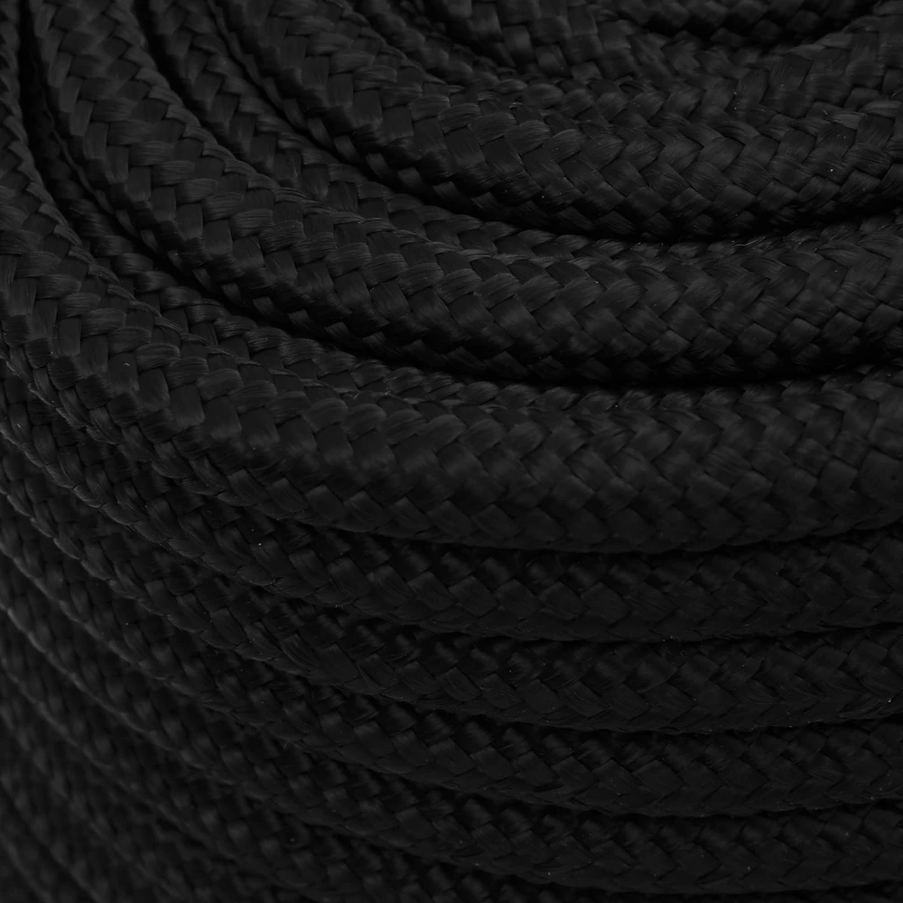 Daugiafunkcinė buitinė virvė 18 mm 100 m Juoda PP