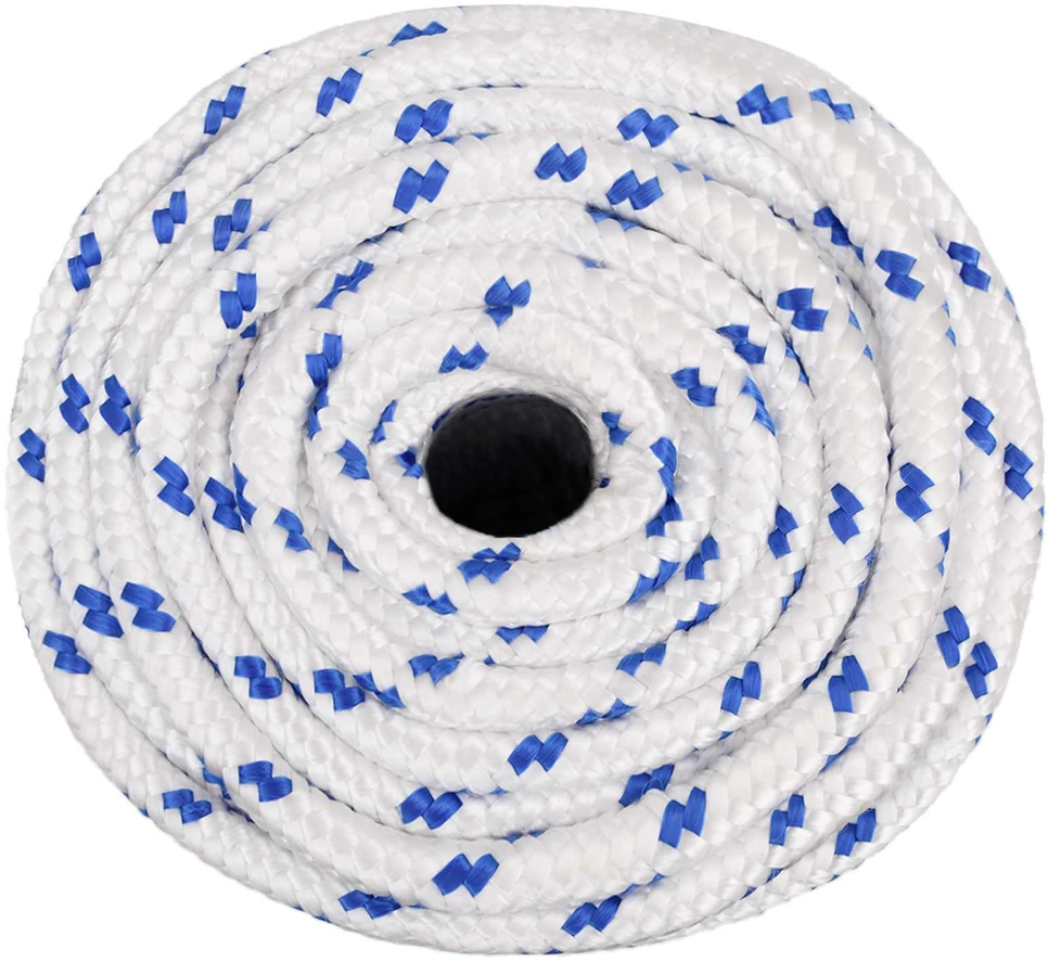 Daugiafunkcinė buitinė virvė 18 mm 100 m Balta ir mėlyna PP