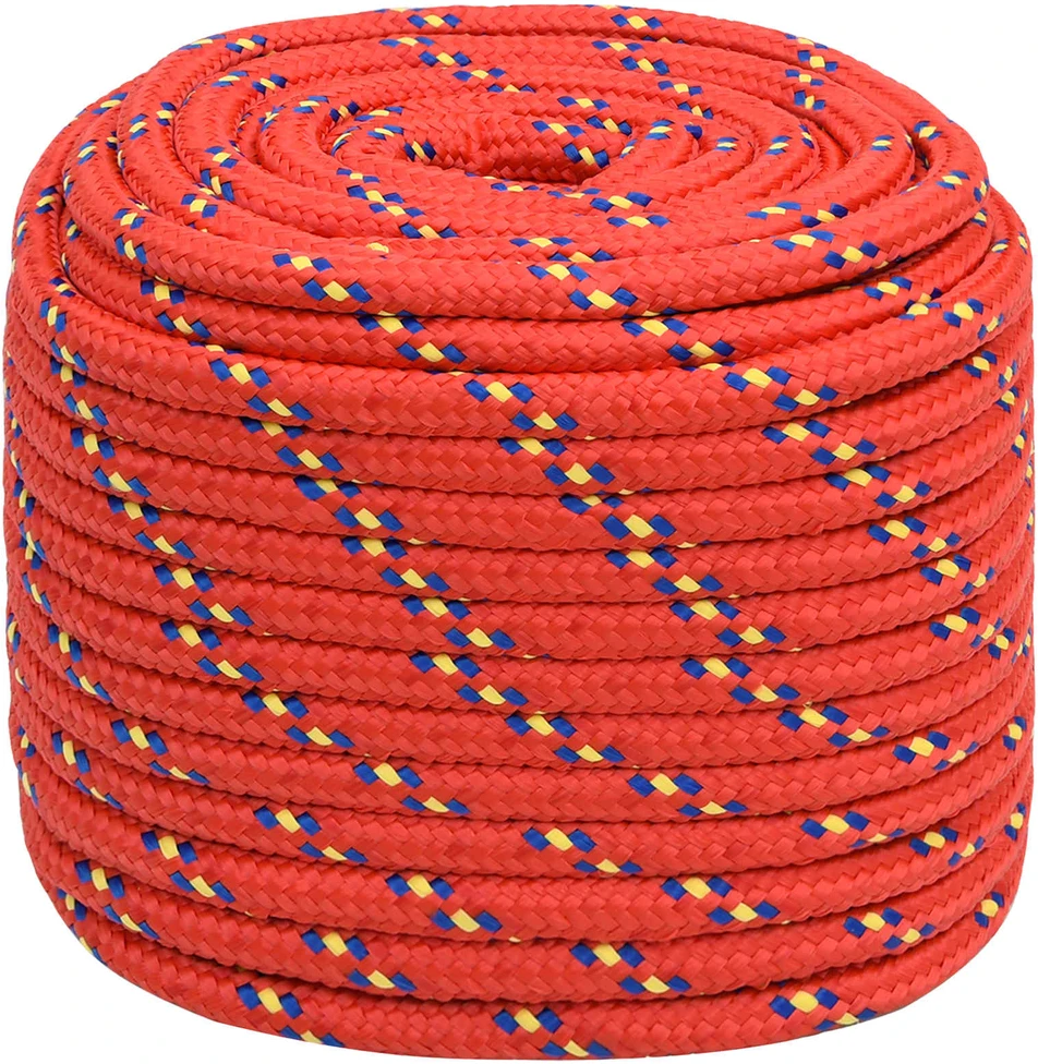 Daugiafunkcinė buitinė virvė 18 mm 100 m Raudona PP