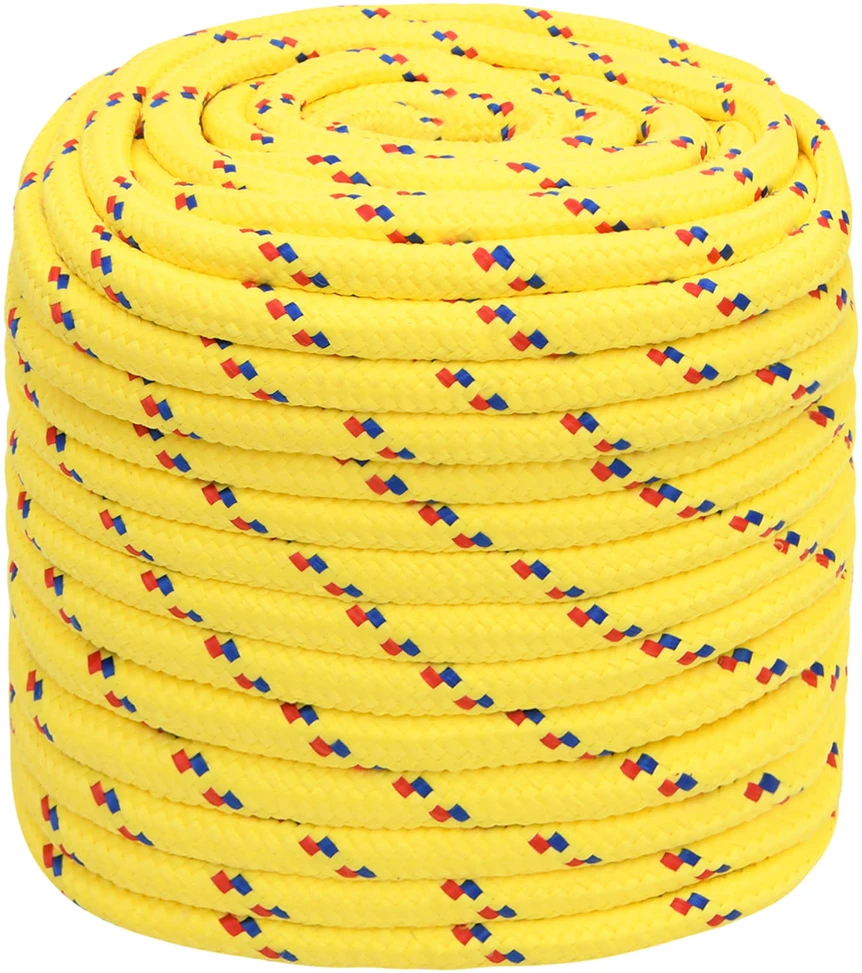 Daugiafunkcinė buitinė virvė 18 mm 25 m Geltona PP