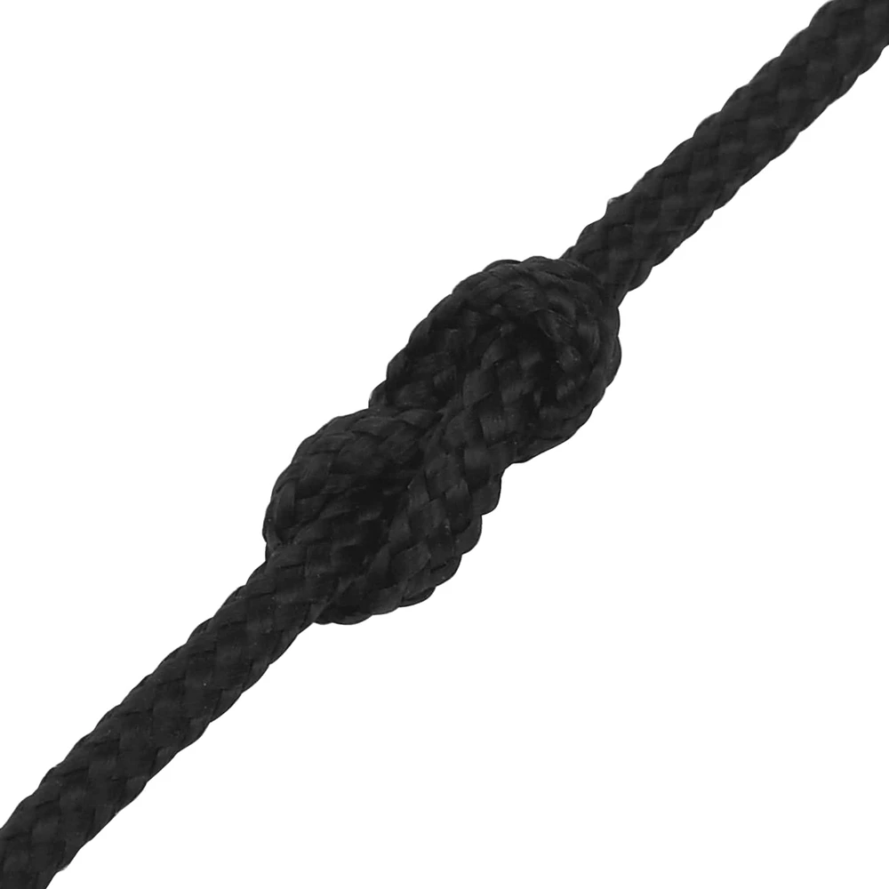 Daugiafunkcinė buitinė virvė 2 mm 25 m Juoda PP