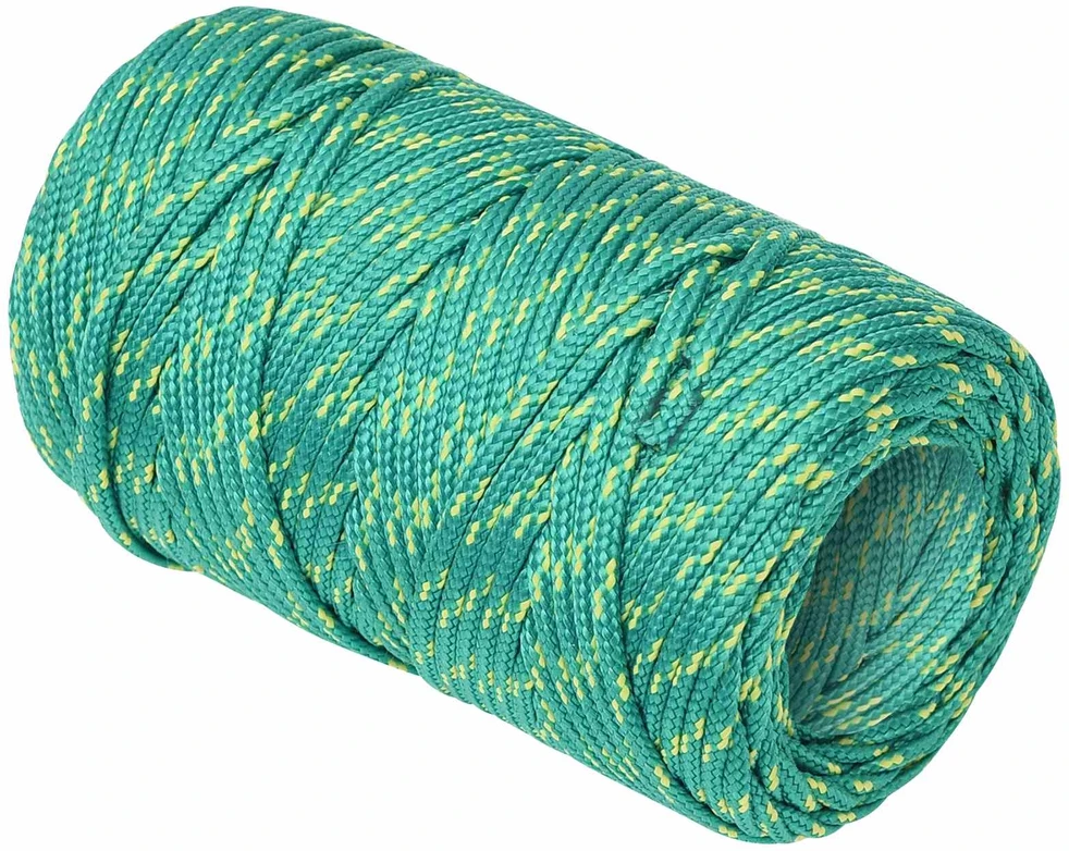 Daugiafunkcinė buitinė virvė 2 mm 25 m Žalia PP