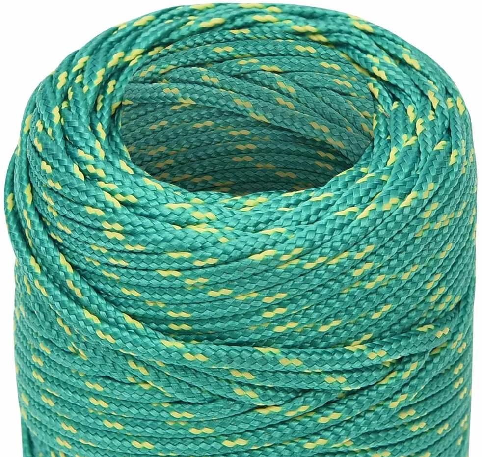 Daugiafunkcinė buitinė virvė 2 mm 250 m Žalia PP