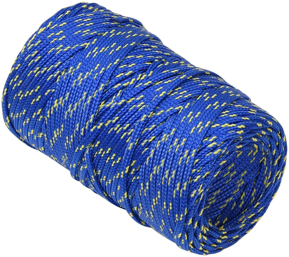 Daugiafunkcinė buitinė virvė 2 mm 250 m Mėlyna PP