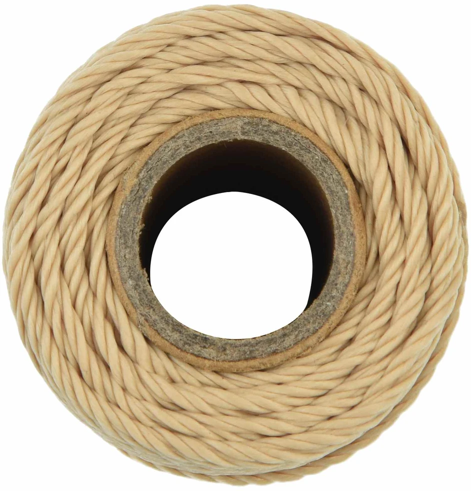 Daugiafunkcinė buitinė virvė 2 mm 50 m Natūrali PP