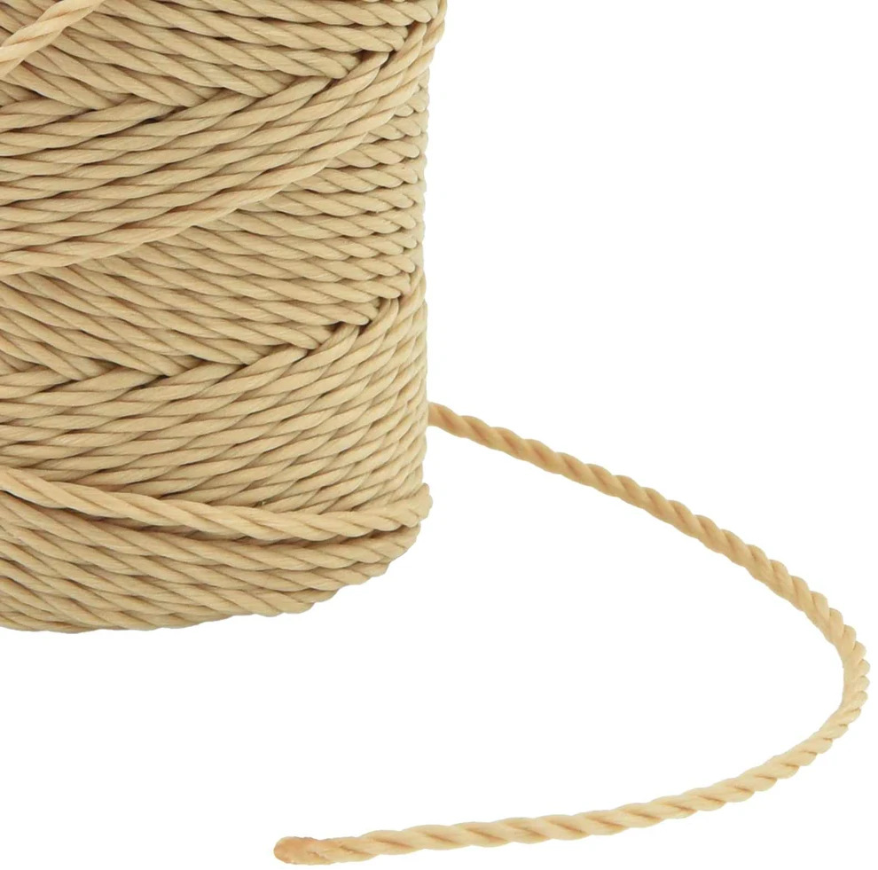 Daugiafunkcinė buitinė virvė 2 mm 50 m Natūrali PP