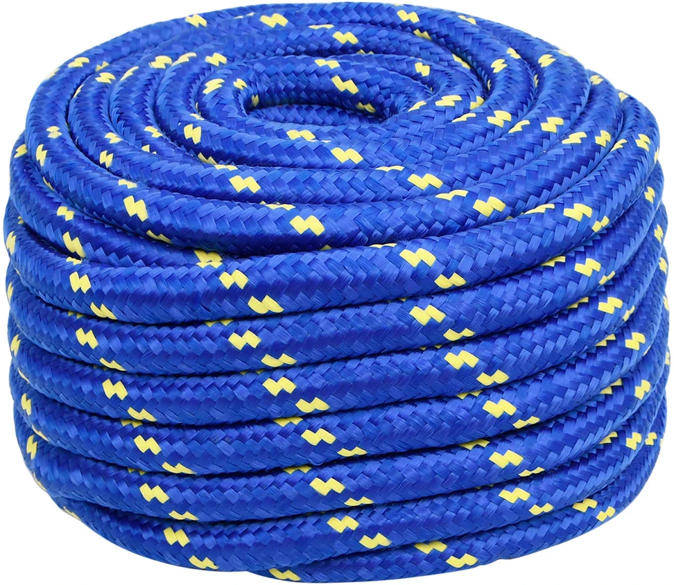 Daugiafunkcinė buitinė virvė 20 mm 25 m Mėlyna PP