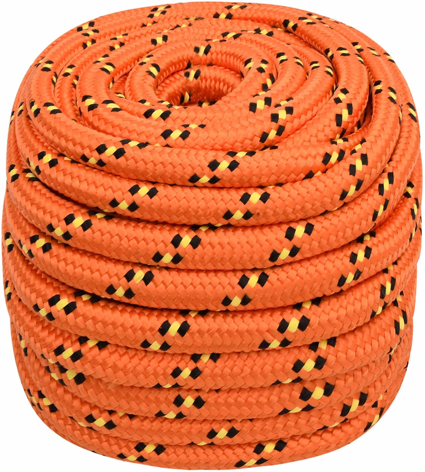 Daugiafunkcinė buitinė virvė 20 mm 25 m Oranžinė PP