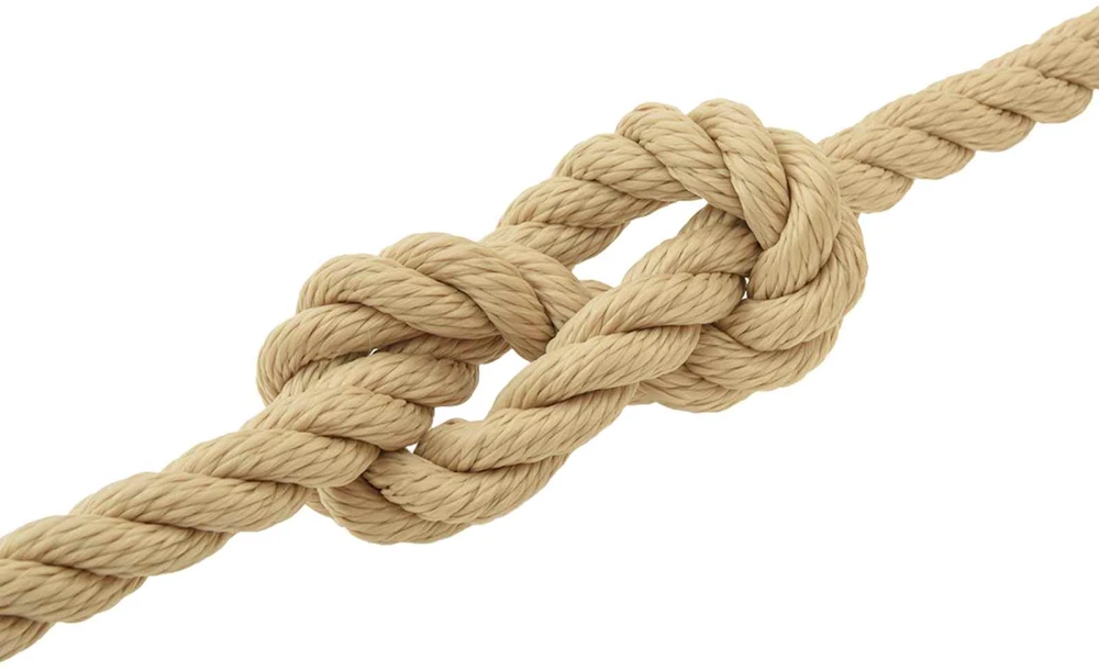 Daugiafunkcinė buitinė virvė 20 mm 50 m Natūrali PP