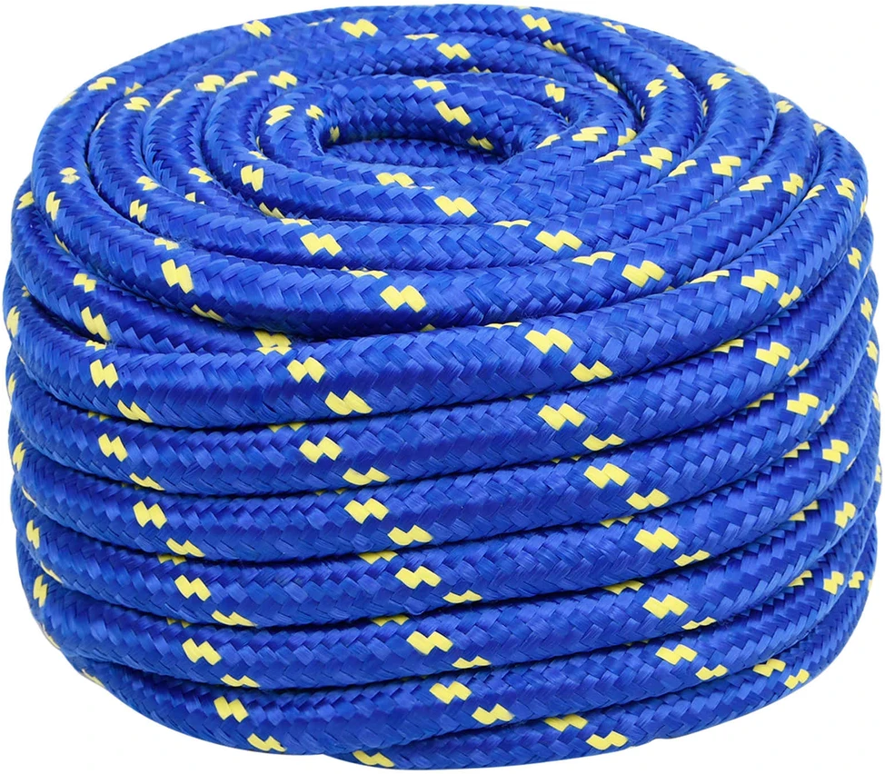 Daugiafunkcinė buitinė virvė 20 mm 50 m Mėlyna PP