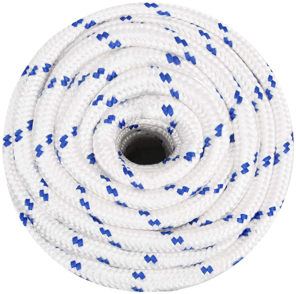 Daugiafunkcinė buitinė virvė 20 mm 50 m Balta ir mėlyna PP
