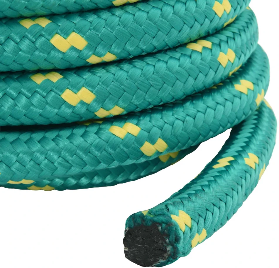 Daugiafunkcinė buitinė virvė 30 mm 25 m Žalia PP