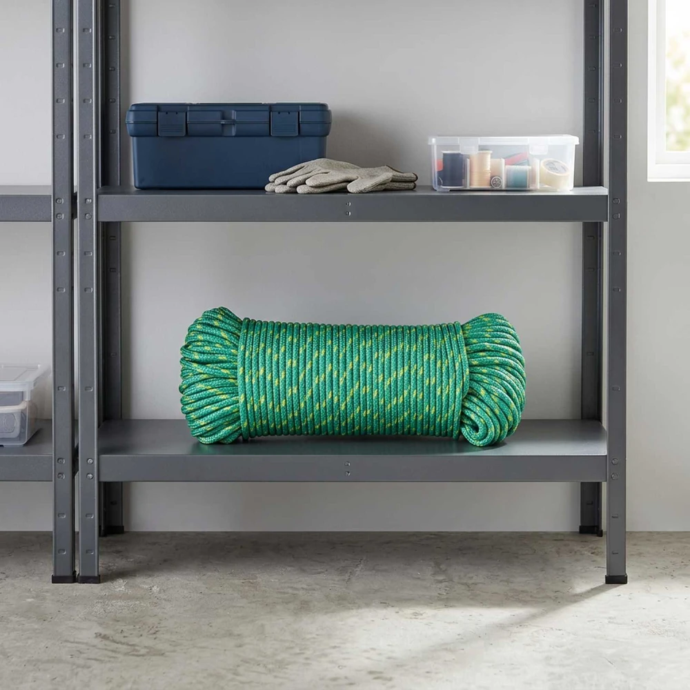Daugiafunkcinė buitinė virvė 4 mm 25 m Žalia PP