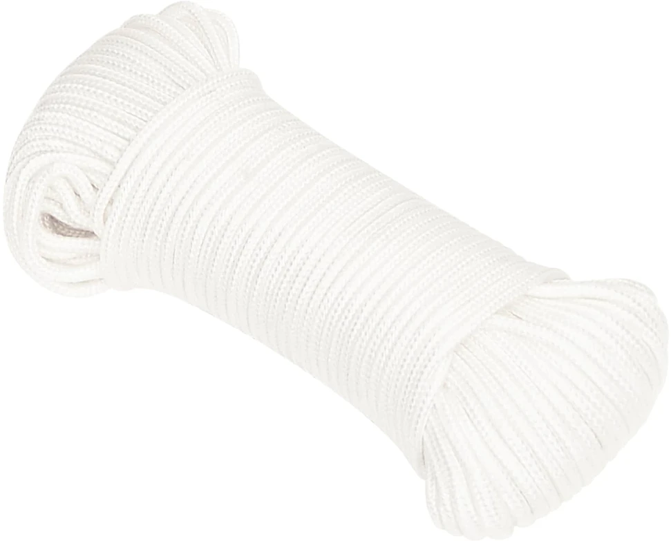 Daugiafunkcinė buitinė virvė 5 mm 500 m Balta PP