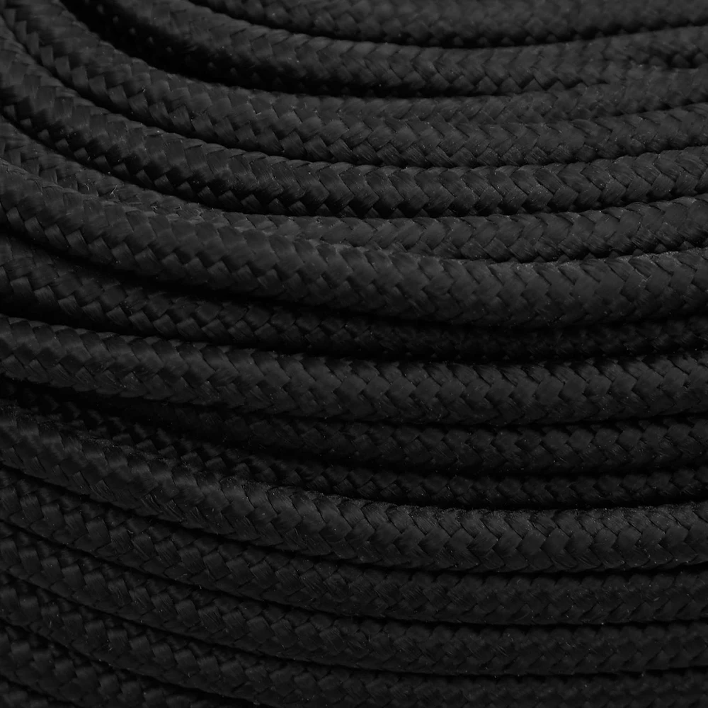 Daugiafunkcinė buitinė virvė 6 mm 250 m Juoda PP