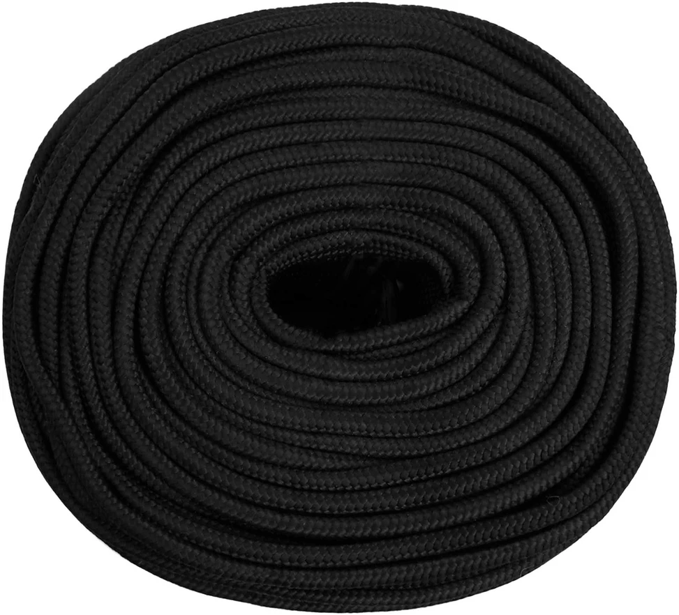 Daugiafunkcinė buitinė virvė 6 mm 250 m Juoda PP