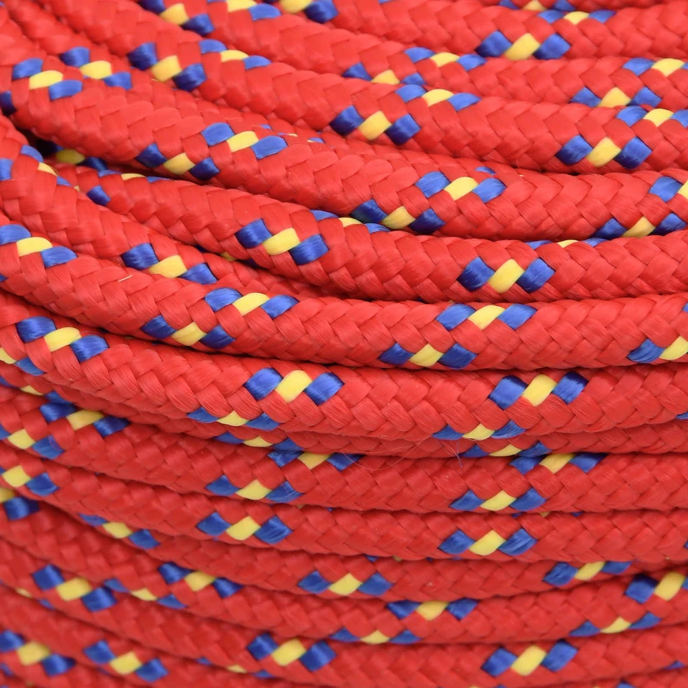 Daugiafunkcinė buitinė virvė 6 mm 250 m Raudona PP