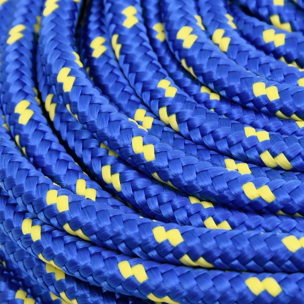 Daugiafunkcinė buitinė virvė 6 mm 50 m Mėlyna PP