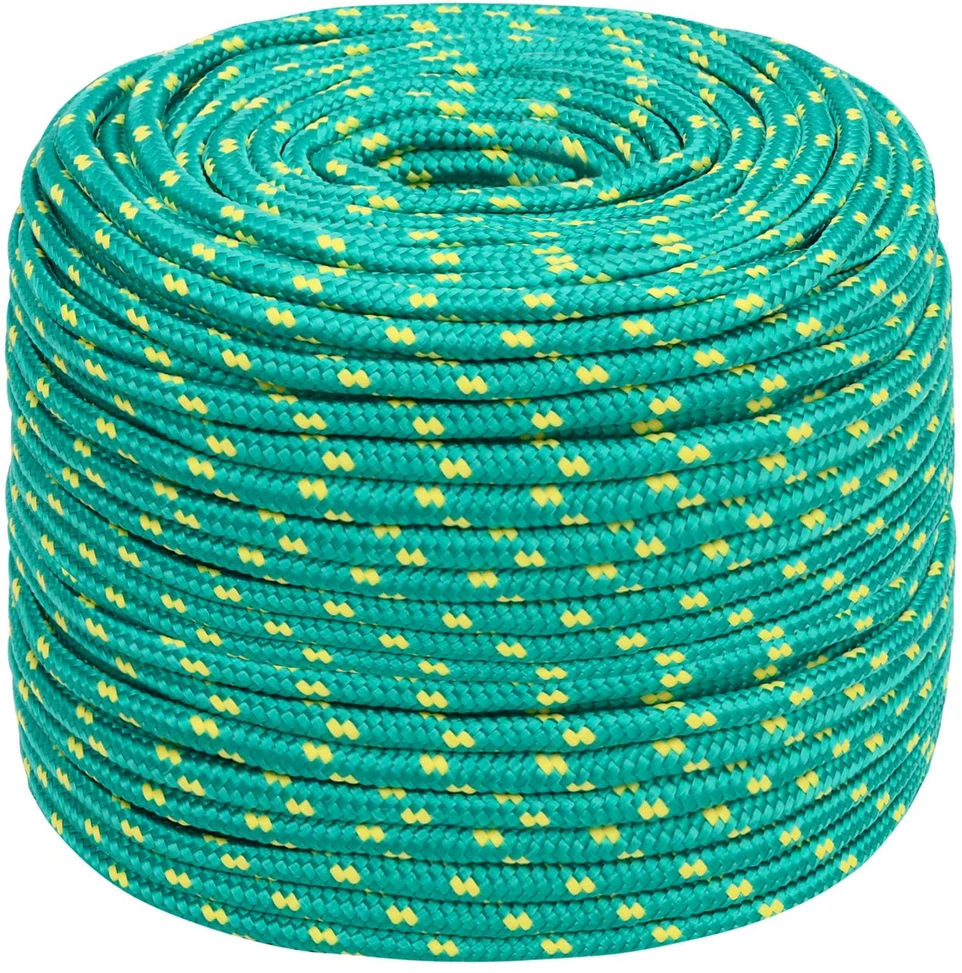 Daugiafunkcinė buitinė virvė 8 mm 100 m Žalia PP