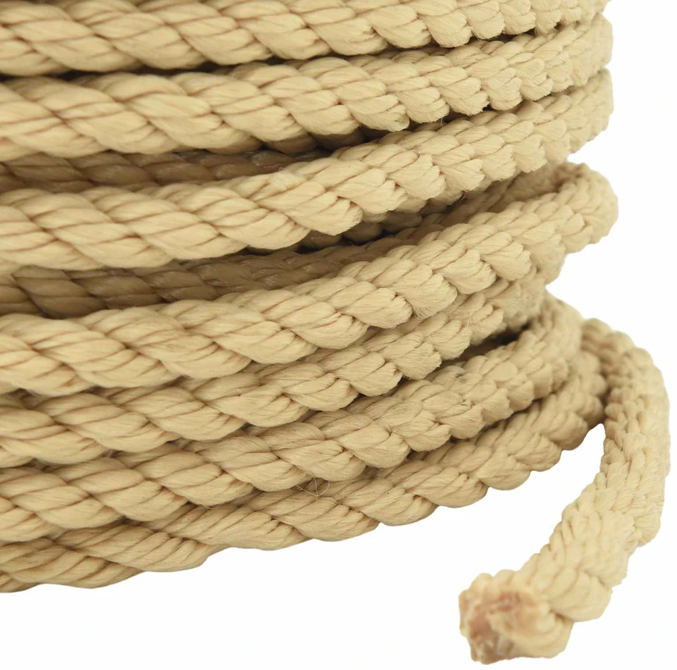 Daugiafunkcinė buitinė virvė 8 mm 50 m Natūrali PP