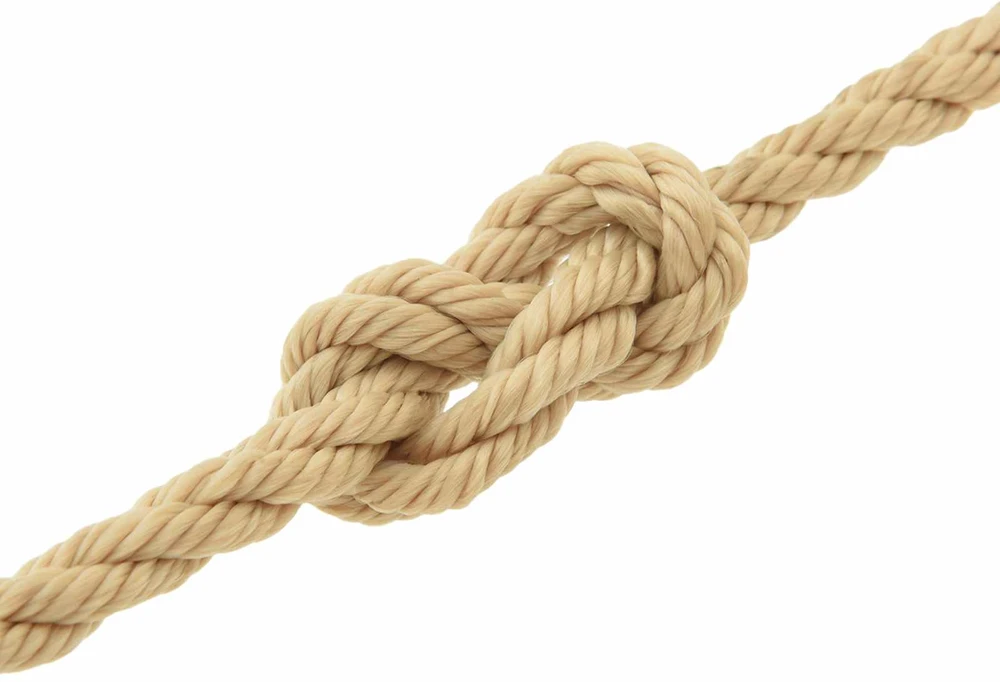 Daugiafunkcinė buitinė virvė 8 mm 50 m Natūrali PP