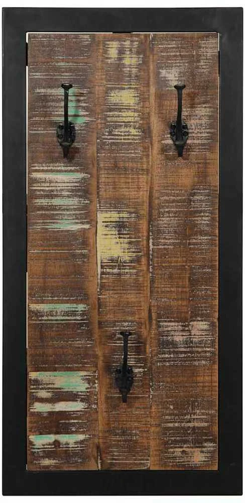 Daugiaspalvė paltų kabykla 40x2x80 cm Regeneruota medžio masyva