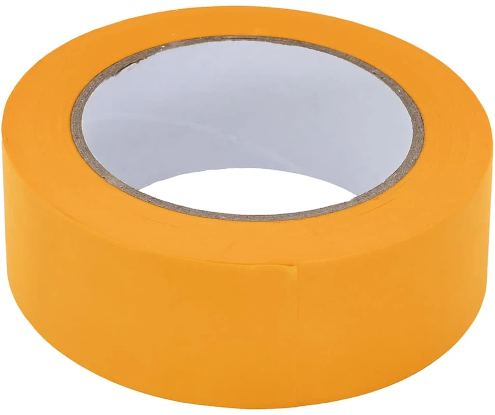 Dažytojo maskavimo juostos 12 vnt. Geltona 38mm x 50m Popierius